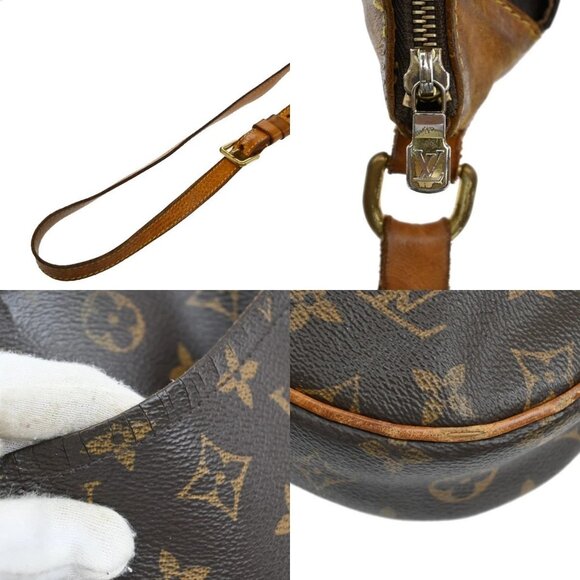 LOUIS VUITTON Odeon PM Shoulder Bag Monogram Leather Brown France - Picture 15 of 16